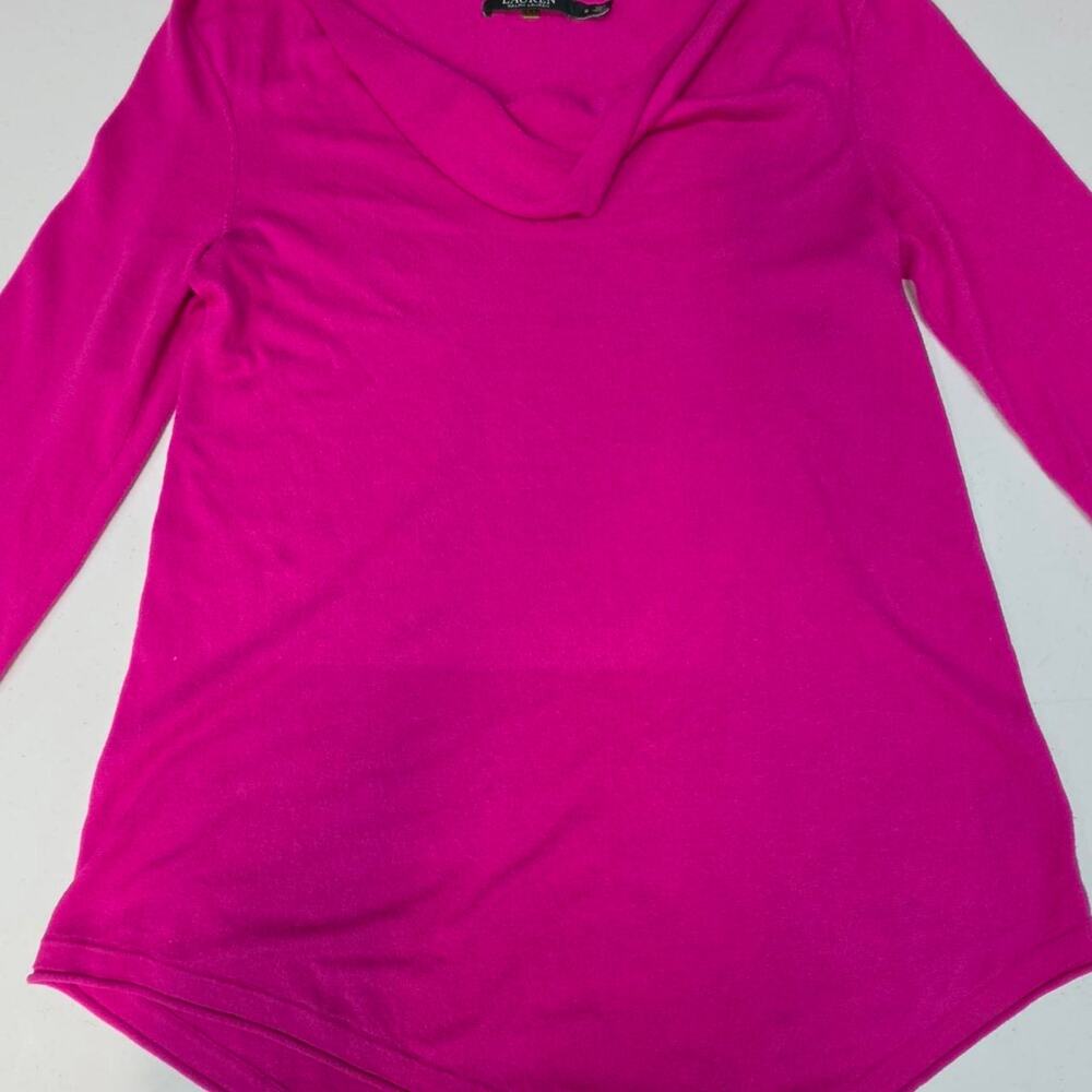 Ralph lauren pink long sleeve